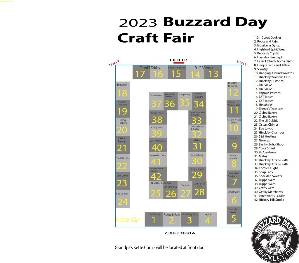 Buzzard Day 2023 Hinckley OH Chamber of Commerce